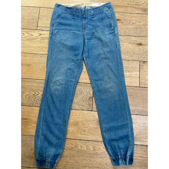 RAG & BONE Pajama Jogger Jeans DRAKES Medium Wash - Picture 8 of 12